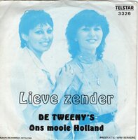 Tweeny's - Lieve zender + Ons mooie holland (Vinylsingle)