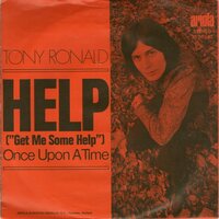 Tony Ronald - Help + Once upon a time (Vinylsingle)