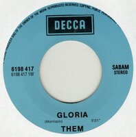 Them - Gloria + Here comes the night (Vinylsingle)