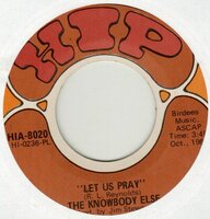 The Everybody Knows - Let Us Pray + Someone Something (Vinylsingle)