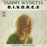 Tammy Wynette - D.I.V.O.R.C.E. + Almost persuaded (Vinylsingle)
