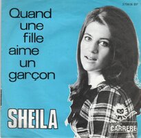 Sheila - Quand une fille aime un garcon + Dalida (Vinylsingle)