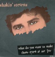 Shakin' Stevens - What do you want to make + You're evil (Vinylsingle)