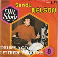 Sandy Nelson - Drums a go go + Let there be drums (Vinylsingle)