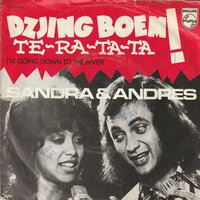 Sandra & Andres - Djing boem + I'm going down to the river (Vinylsingle)
