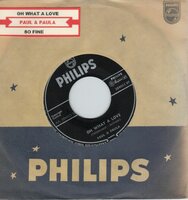 Paul & Paula - Oh what a love + So fine (Vinylsingle)