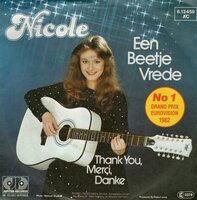 Nicole - Ein bisschen frieden + Thank you, merci. danke (Vinylsingle)