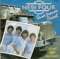 New Four - Ouwe trouwe diesel + Jij wil koffie en brood (Vinylsingle)