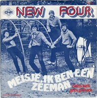 New Four - Meisje ik ben een zeeman + Geluk kent geen grenzen (Vinylsingle)