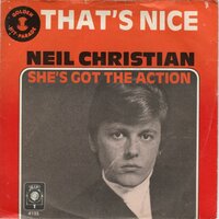 Neil Christian - That's nice + She's got the action (Vinylsingle)
