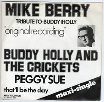 Mike Berry - Tribute to Buddy Holly + Dial my number (Vinylsingle)
