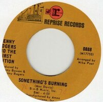 Kenny Rogers - Something's Burning + Momma's Waiting (Vinylsingle)