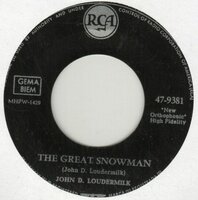John D. Loudermilk - The great snowman + Language of love (Vinylsingle)