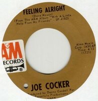 Joe Cocker - Feeling allright + Sandpiper cadillac (Vinylsingle)