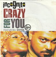 Incognito - Crazy for you + Love is the colour (Vinylsingle)