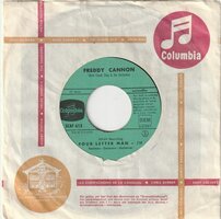 Freddy Cannon - Four Letter Man + Come On And Love Me (Vinylsingle)