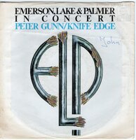 Emerson Lake & Palmer - Peter gunn (live) + Knife-edge (live) (Vinylsingle)