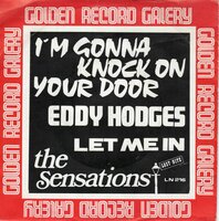 Eddie Hodges / Sensations - I'm gonna knock on your door + Let me in (Vinylsingle)