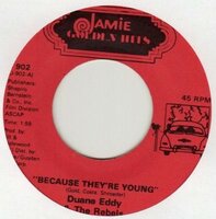 Duane Eddy - Because they're young + Lonely one (Vinylsingle)