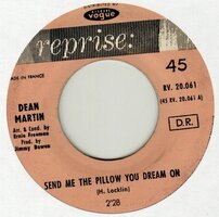 Dean Martin - Send me the pillow + I'll be seeing you (Vinylsingle)