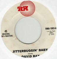David Ray - Jitterbuggin' Baby + Lonesome Feeling (Vinylsingle)