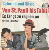 Caterina Valente & Silvio - Von St. Pauli Bis Tahiti + Es Fangt Zu Regnen An (Vinylsingle)