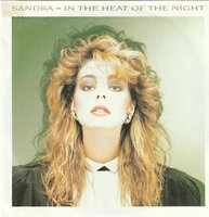 Sandra - In the heat of the night + Heatwave (Vinylsingle)
