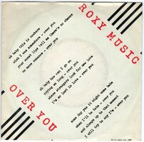 Roxy Music - Over you + Manifesto (Vinylsingle)