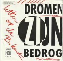 Jan-Paul van der Meij - Dromen zijn bedrog + Letten op de B.kant (Vinylsingle)