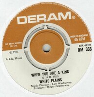 White Plains - When you are a king + The world gets better with love (Vinylsingle)