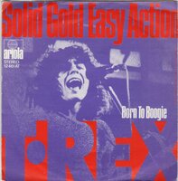 T. Rex - Solid gold easy action + Born to boogie (Vinylsingle)