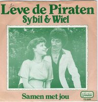Sybil & Wiel - Leve de piraten + Samen met jou (Vinylsingle)