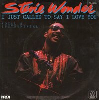 Stevie Wonder - I just called to say I love you + (instr.) (Vinylsingle)