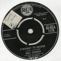 Neil Sedaka - Stairway to heaven + Forty wink away (Vinylsingle)