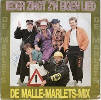 Marlets - Ieder Zingt Z'n Eigen Lied + De Malle Marlets Mix (Vinylsingle)