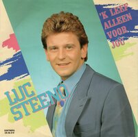 Luc Steeno - Ik leef alleen voor jou + (instr.) (Vinylsingle)