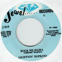 Lightnin' Hopkins - Rock Me Mama + Love Me This Morning (Vinylsingle)