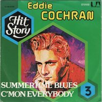 Eddie Cochran - Summertime blues + C'mon everybody (Vinylsingle)