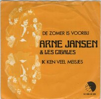 Arne Jansen - De zomer is voorbij + Ik ken veel meisjes (Vinylsingle)