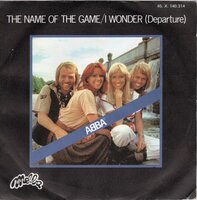 Abba - The name of the game + I wonder (Vinylsingle)