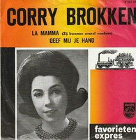 Corry Brokken - La Mamma + Geef mij je hand (Vinylsingle)