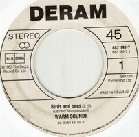 Warm Sounds / Cat Stevens - Birds and bees + I love my dog (Vinylsingle)