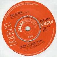 Sam Cooke - Twistin' the night away + Only Sixteen +Cupid (Vinylsingle)