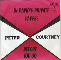 Peter Courtney - Dr David's Private Papers + Before You Go (Vinylsingle)