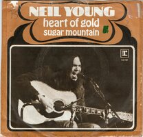 Neil Young - Heart of gold + Sugar mountain (Vinylsingle)