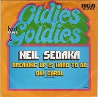 Neil Sedaka - Breaking up is hard to do + Oh! Carol (Vinylsingle)