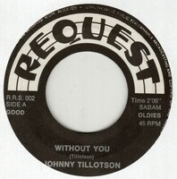Johnny Tillotson / Larry Finnegan - Without you + Dear one (Vinylsingle)