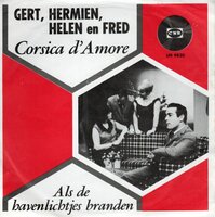 Gert & Hermien Timmerman - Corsica d'amore + Als de havenlichtjes.. (Vinylsingle)