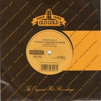 Buddy Holly - It doesn't matter anymore + Raining in my heart (Vinylsingle)