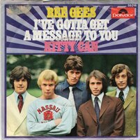 Bee Gees - I've gotta get a message to you + Kitty can (Vinylsingle)